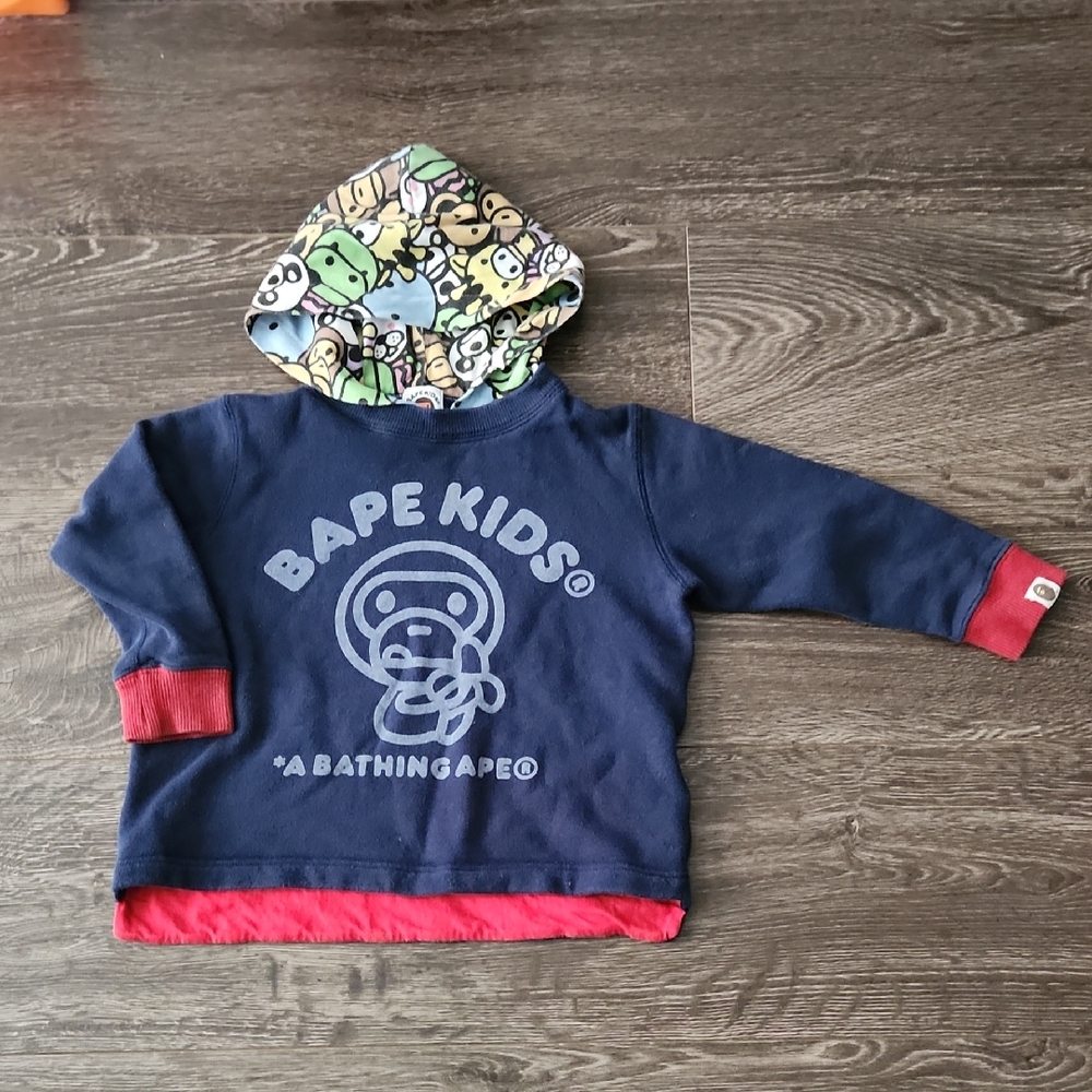 BAPE Pullover - A Bathing Ape 4T - 110 Size KIDS